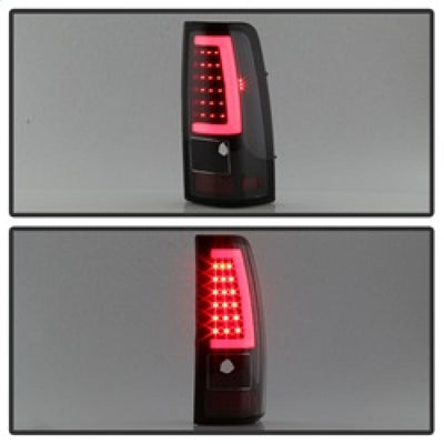SPYDER xTune Chevy Silverado 1500/2500/3500 99-02 / Version 3 Tail Lights Black ALT-ON-CS99V3-LBLED-BK 9038761
