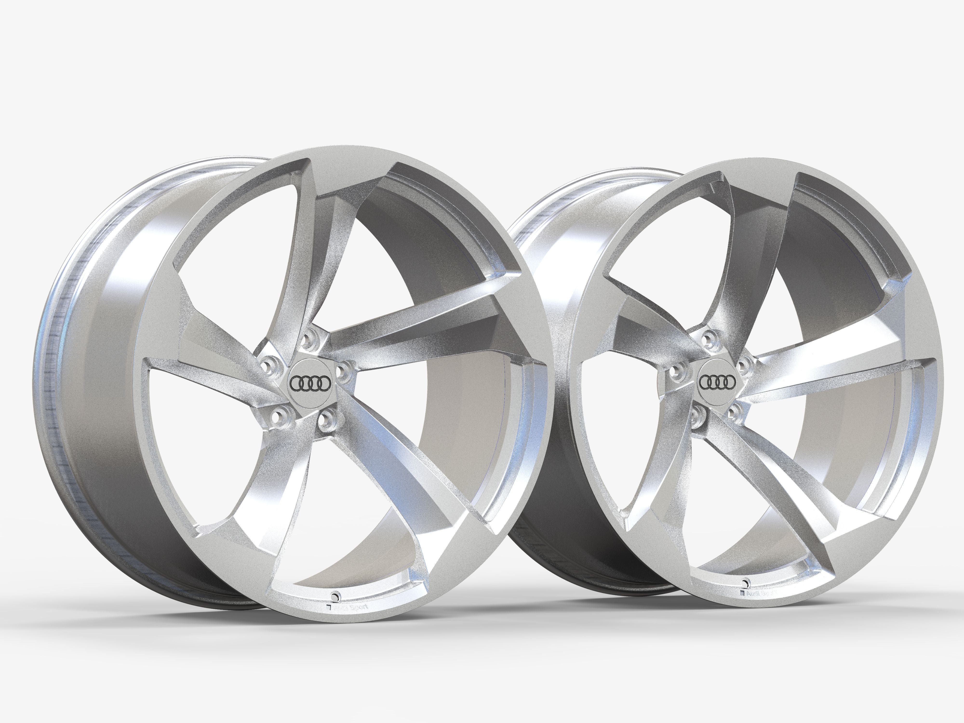 Forged Audi "Q8 E-Tron" Rotor Style Wheels