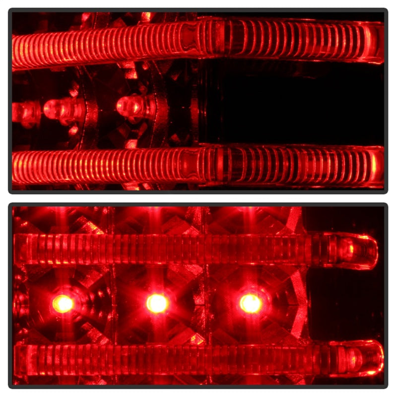 xTune Hummer H3 06-09 ( Non H3T ) LED Tail Lights Smoke ALT-ON-HH306-LED-SM