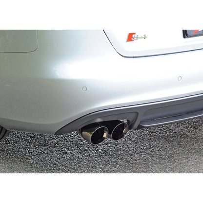 AWE Tuning Audi B8 / B8.5 S4 3.0T Touring Edition Exhaust - Diamond Black Tips (90mm)