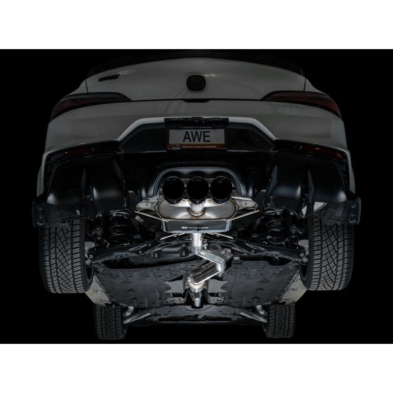 AWE Tuning 2024 Acura Integra Type S DE5 FWD Touring Edition Exhaust w/ Triple Diamond Black Tips