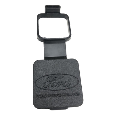 Ford Racing Rubber 2in Hitch Receiver Cover w/Ford Oval/Ford Performance Logo M-1840-FP