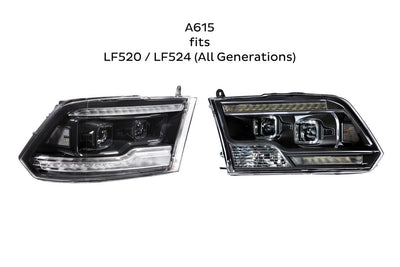 Morimoto XB LED Smoked Sidemarkers
