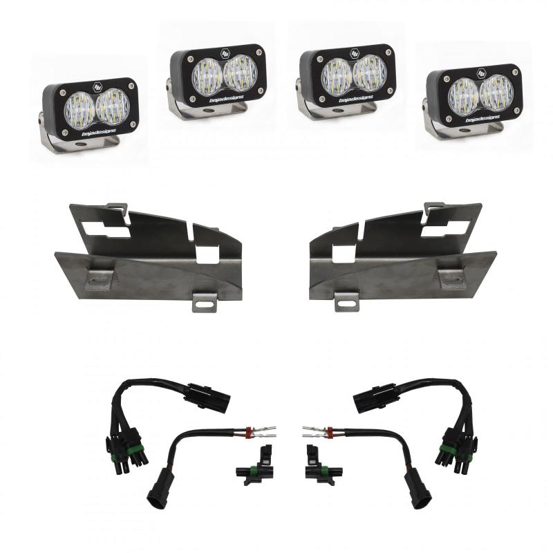 Baja Designs Dodge/Ram S2 Sport Dual Fog Pocket Light Kit