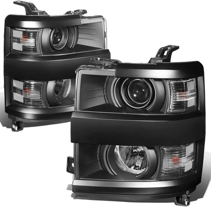 DNA Motoring HL-OH-034-CH-AM Headlight Assembly (Driver and Passenger Side)