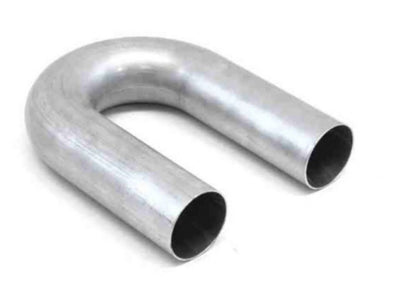HPS Performance Products HPS 1" OD 180 Degree U Bend 6061 Aluminum Elbow Pipe Tubing 16 Gauge w/ 1-1/2" CLR