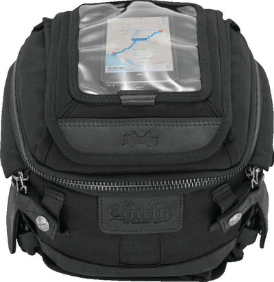 Burly Brand Voyager Tank/Tail Bag - Black B15-1010B