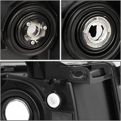 DNA Motoring HL-OH-034-CH-AM Headlight Assembly (Driver and Passenger Side)