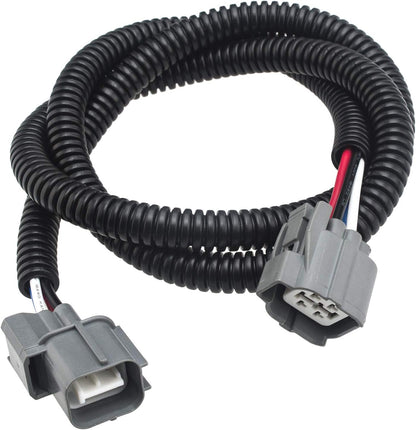 SPDZ1 Extension Harness 4 Wires for Upstream Downstream O2 Oxygen Sensor Compatible with Honda Civic Accord CR-V Prelude Odyssey Pilot Acura Integra