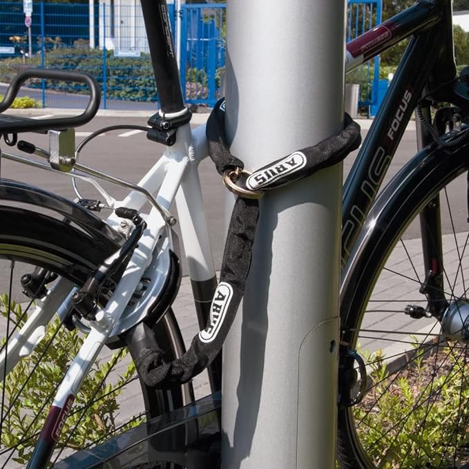 ABUS 80785 Adaptor Chain ACH 6KS/100 BK + ST5950, Black, 100 cm