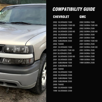 Adn Motoring Hlohcs994psmab Driver And Passenger Side Headlight Assembly