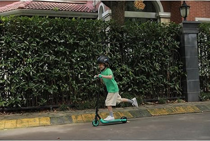 Segway Ninebot eKickScooter ZING A6 Electric Kick Scooter for Kids, Teens, Boys and Girls, Lightweight and Foldable, Green