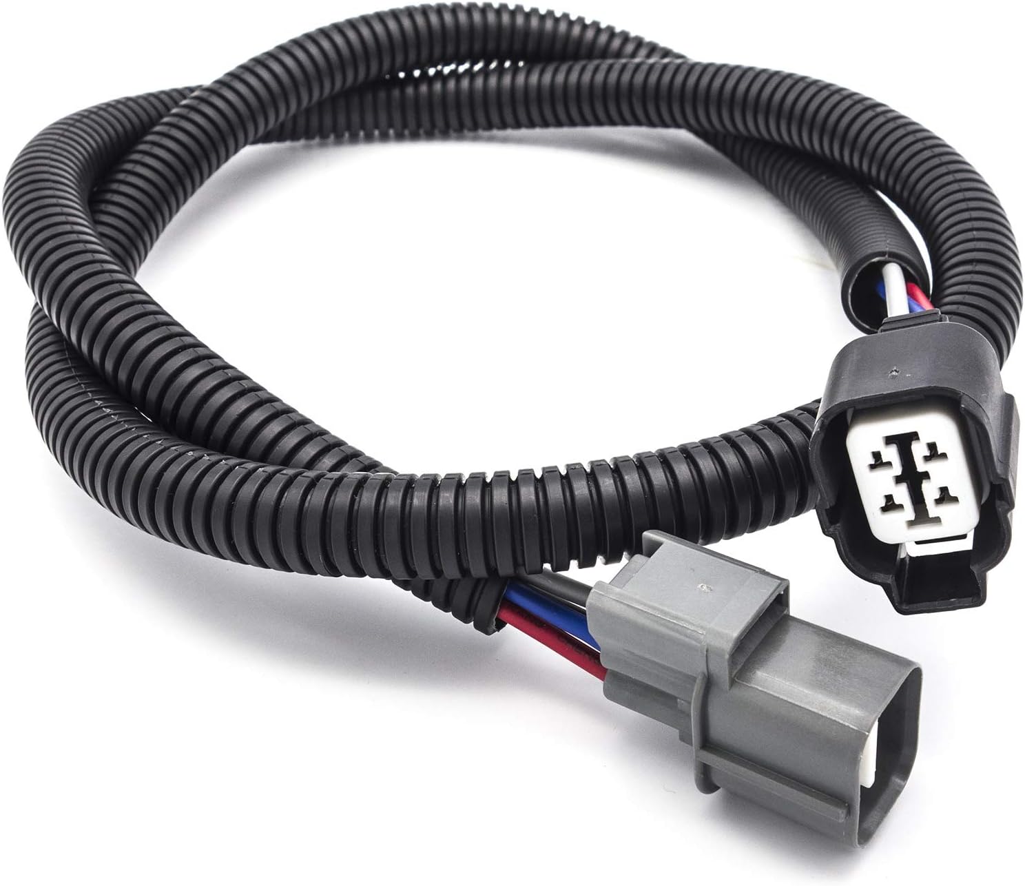 SPDZ1 Extension Harness 4 Wires for Upstream Downstream O2 Oxygen Sensor Compatible with Honda Civic Accord CR-V Prelude Odyssey Pilot Acura Integra