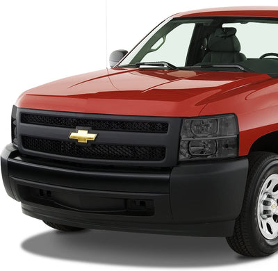Dna Motoring Hlohcsil07smcl1 Smoke Lens Headlights Compatible With 0713 Silverado 1500