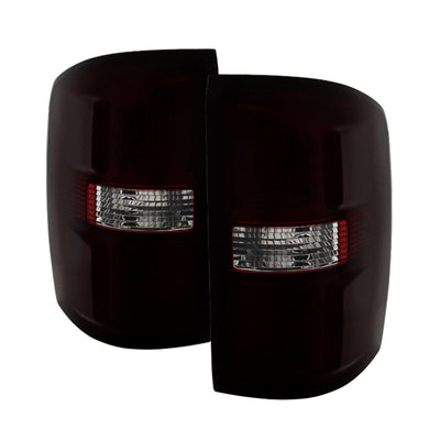 SPYDER Xtune GMC Sierra 1500 14-15 OEM Style Tail Light Red Smoked ALT-JH-GS14-OE-RSM 9034060