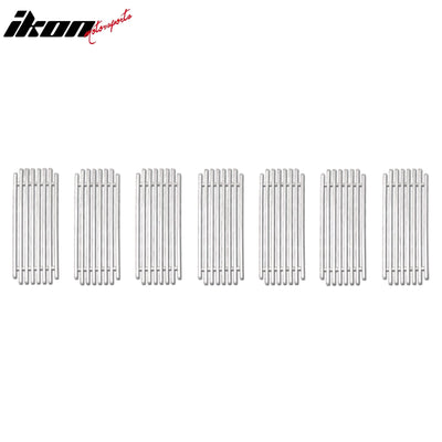 2006-2011 Jeep Commander Billet Style Front Upper Grille Inser Chrome