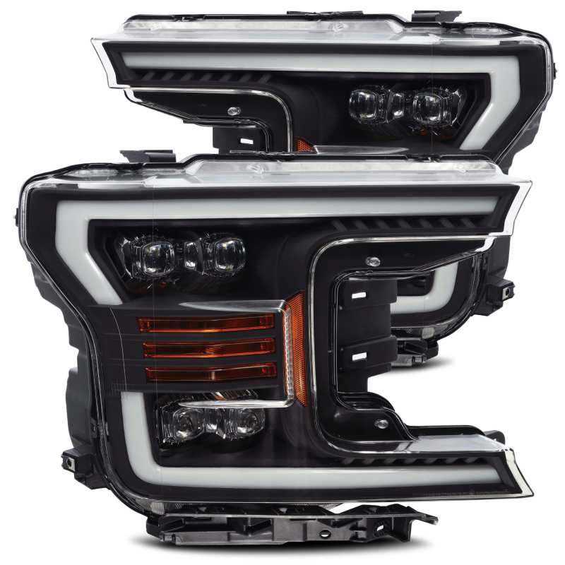 AlphaRex 18-20 Ford F150 NOVA-Series LED Projector Headlights Black