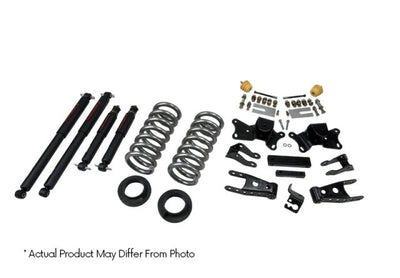 Belltech 09-13 Dodge Ram 1500 Std Cab Lowering Kit w/ND II Shocks - 2" F/4" R D