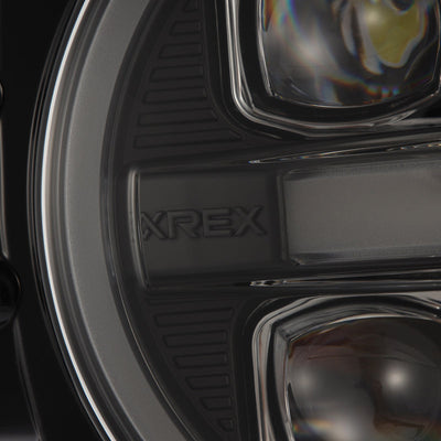 AlphaRex 21-23 Ford Bronco NOVA LED Projector Headlights Black 880260 *Discontinued