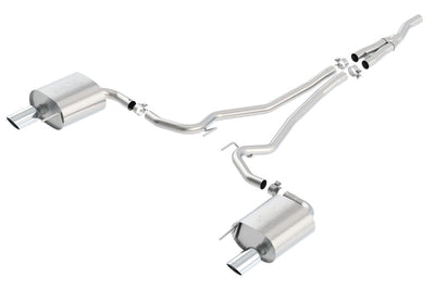 Borla Atak Cat Back 15-17 Ford Mustang 2.3L EcoBoost MT/AT 2.25in pipe 4in tip 140585