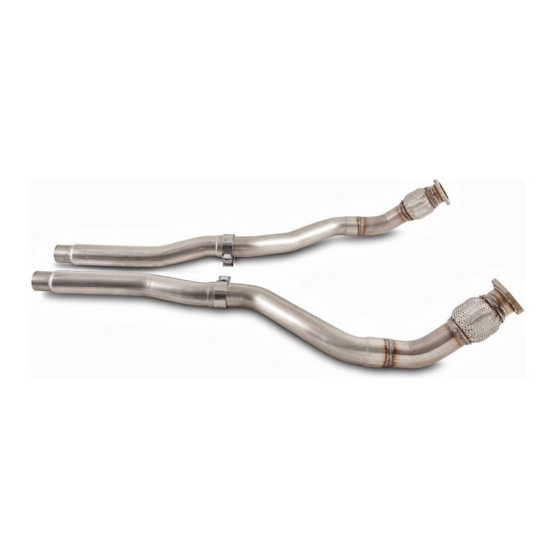 AWE Tuning Audi 8R 3.0T Non-Resonated Downpipes for Q5 / SQ5