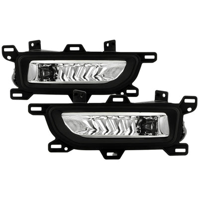 SPYDER 20-22 Nissan Titan OEM Style Fog Lights w/Switch (Bulbs Size - 5W) - Clear (FL-NT2020-LED-C) 9051333