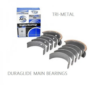 ACL 1965-2000 Chevy V8 396/402/427/454 Standard Size Main Bearing Set 5M829P-STD