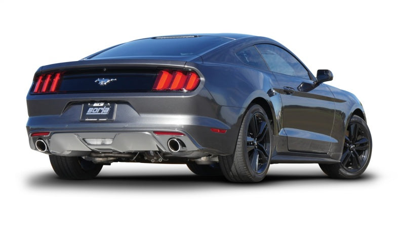 Borla S Type Rear Section 15-17 Ford Mustang 2.3L EcoBoost MT/AT 2.25in pipe 4in tip 11889