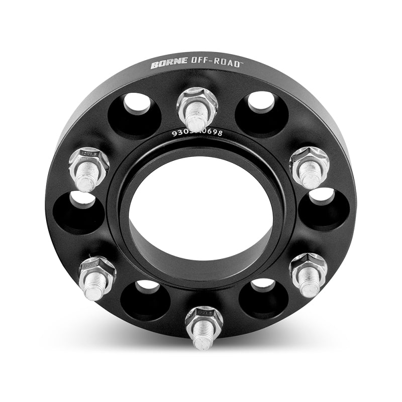 Borne Off-Road Wheel Spacers - 6x139.7 - 93.1 - 30mm - M12 - Black BNWS-001-300BK