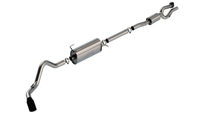 Borla 20-22 F-250/F-350 SUPER DUTY 7.3L V8 AT 2WD / 4WD 4DR WB142 S-TYPE Cat Back S RD RL AC S BLACK 140843BC