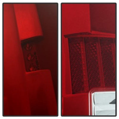 SPYDER xTune Dodge Ram 1500 09-16 LED Tail Lights Incandescent Model Only - Red Clear ALT-ON-DR09-LBLED-RC 5082213