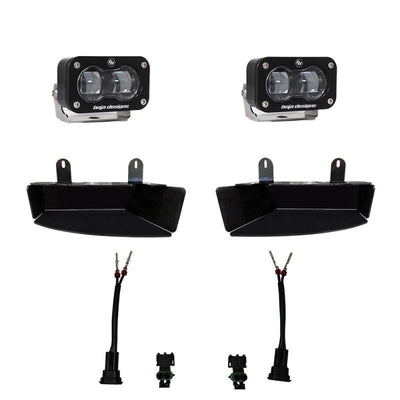 Baja Designs Dodge, Ram S2 SAE Fog Pocket Light Kit - Clear