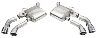 Corsa 16-20 Chevrolet Camaro SS/ZL1 6.2L V8 Polished Xtreme Axle-Back Exhaust (w/ Factory NPP Valve) 14789