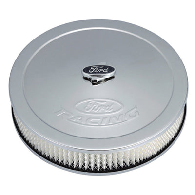 Ford 13in Dia Air Cleaner Kit Chrome FRD302-350