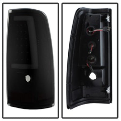 SPYDER xTune Chevy Silverado 1500/2500/3500 99-02 Version 3 Tail Lights Black Smoke ALT-ON-CS99V3-LBLED-BSM 9038778