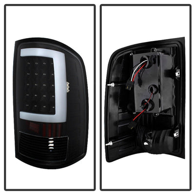 SPYDER Xtune GMC Sierra 07-13 LED Tail Lights Black ALT-ON-GS07-G2-LED-BK 5081551