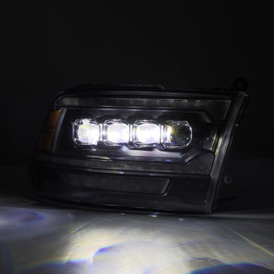 AlphaRex 09-18 Ram 2500 NOVA LED Proj Headlights Plank Style Chrome w/Activ Light/Seq Signal/DRL 880556 *Discontinued