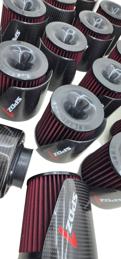 SPDZ1 Carbon Cover High Velocity 3” Inlet Intake Filter