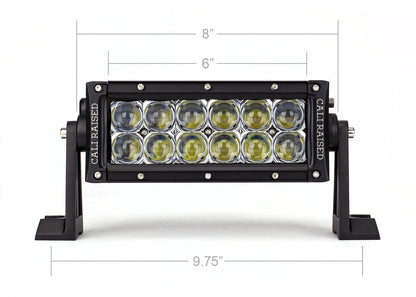 7.5" Dual Row 5D Optic OSRAM LED Bar
