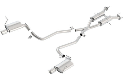 Borla 11-16 Jeep Grand Cherokee Limited/Laredo 5.7L 8cyl 4WD/RWD SS Catback Exhaust 140406