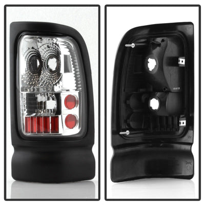 SPYDER Xtune Dodge Ram 1500/2500/3500 94-01 Euro Style Tail Lights Chrome ALT-ON-DRAM94-C 5012760