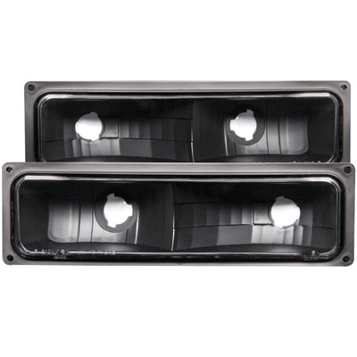 Anzo 1988-1998 Chevrolet C1500 Euro Parking Lights Black