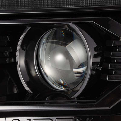 AlphaRex 12-15 Toyota Tacoma PRO-Series Halogen Projector Headlights Alpha-Black