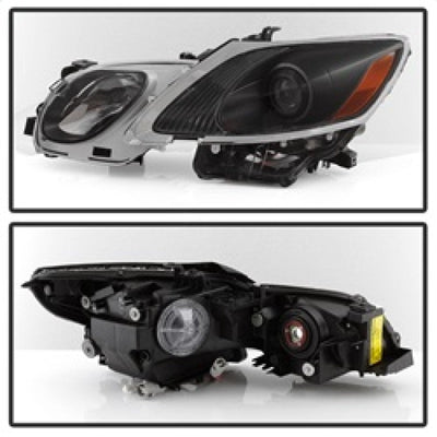 SPYDER Xtune Lexus Gs 06-11 OE Projector Headlights (w/AFS. Hid Fit) Black PRO-JH-LGS06-AFS-AM-BK 5075888