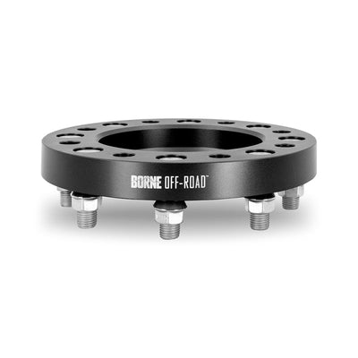 Borne Off-Road Wheel Spacers 8X165.1 121.3 38.1 M14 Blk BNWS-006-381BK
