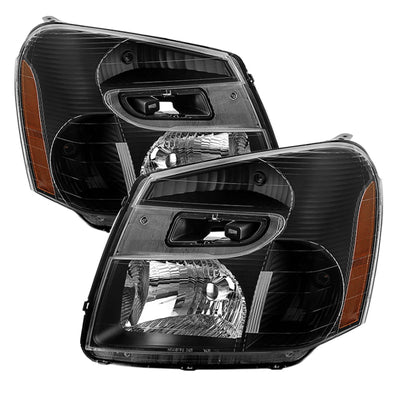 SPYDER Xtune Chevy Equinox 05-09 OEM Style Headlights Black HD-JH-CEQ05-AM-BK 9031007
