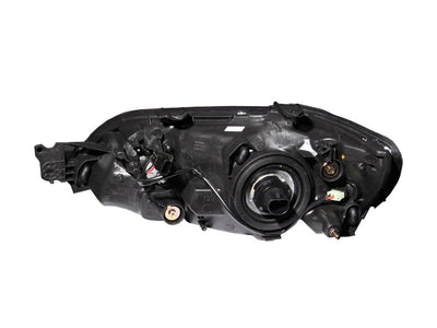 Anzo 2002-2003 Mitsubishi Lancer Crystal Headlights Black
