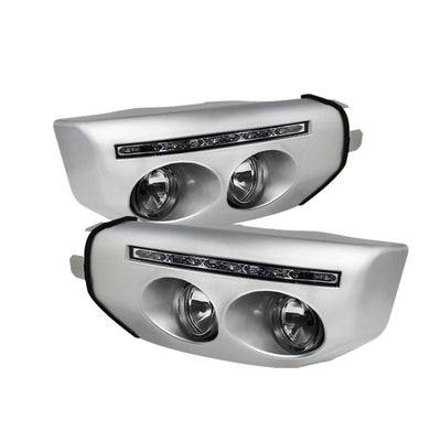 Spyder Toyota FJ Cruiser 07-14 Fog Lights W LED Daytime Running Lights w/swch- Clear FL-DRL-TFJ07-C 5070555