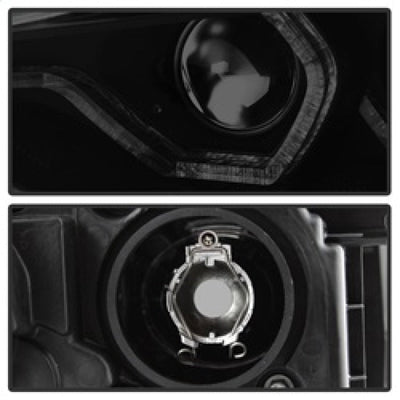Spyder 12-14 BMW F30 3 Series 4DR Projector Headlights - LED DRL - Blk Smoke PRO-YD-BMWF3012-DRL-BSM 5085047