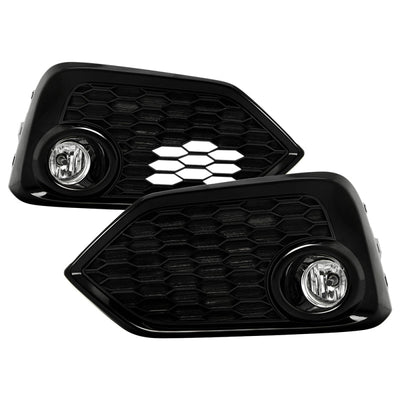 Spyder 16-17 Honda Civic 3DR Hatchback Only OEM Fog Light w/Switch - Clear (FL-HC2017-H-C) 9043321